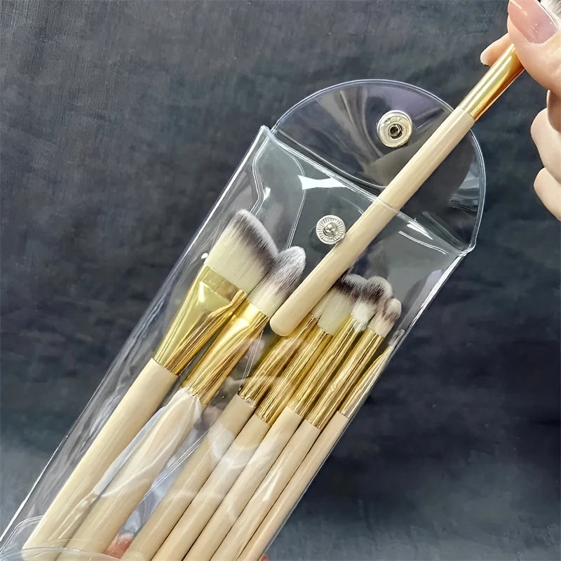 Bolsa de Cosméticos Transparente – Organizador Portátil de Maquillaje 💄
