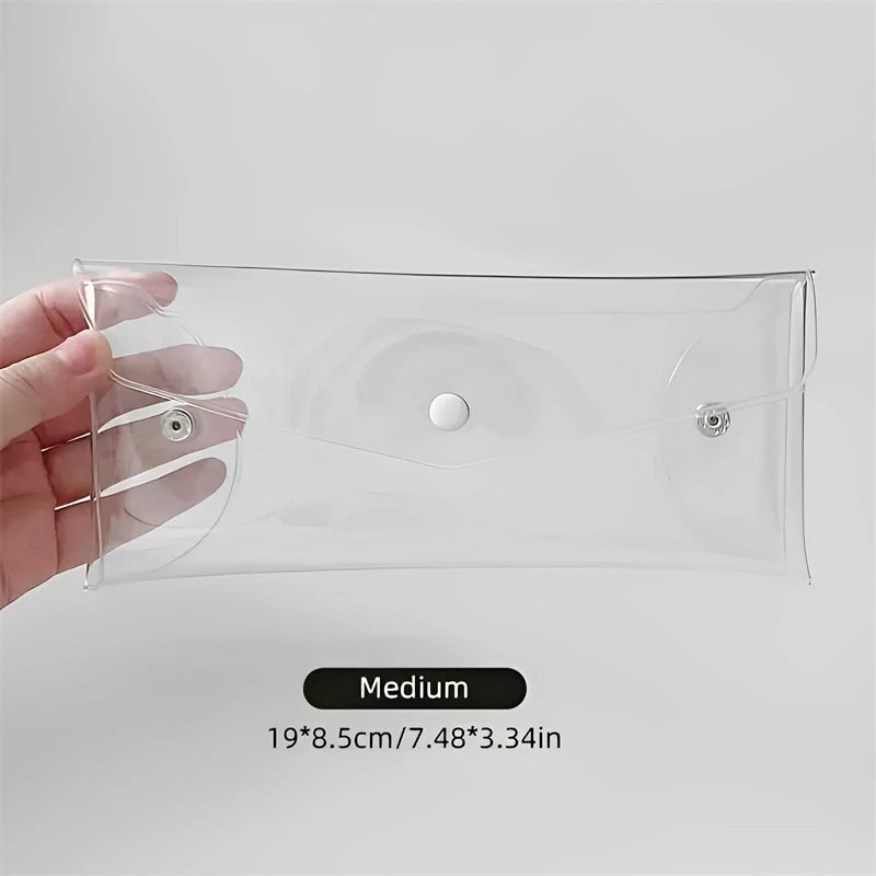 Bolsa de Cosméticos Transparente – Organizador Portátil de Maquillaje 💄