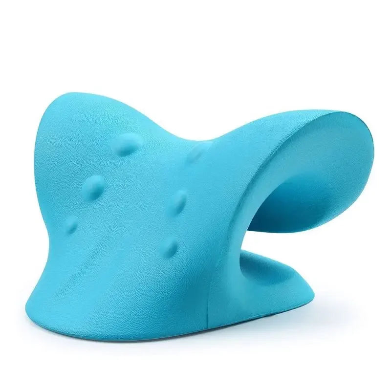 Quiroprato Cervical Azul — Tracción y Alivio del Cuello y Hombros