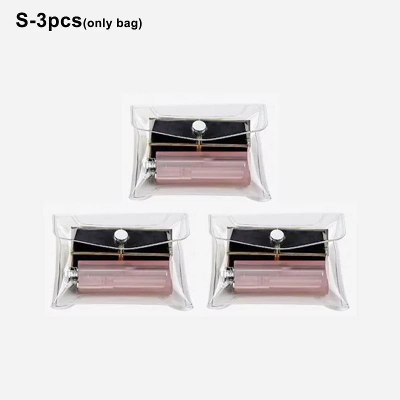 Bolsa de Cosméticos Transparente – Organizador Portátil de Maquillaje 💄