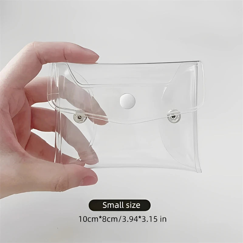 Bolsa de Cosméticos Transparente – Organizador Portátil de Maquillaje 💄