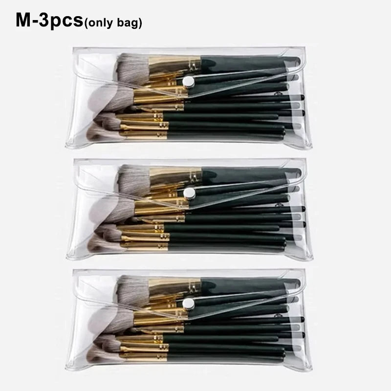 Bolsa de Cosméticos Transparente – Organizador Portátil de Maquillaje 💄