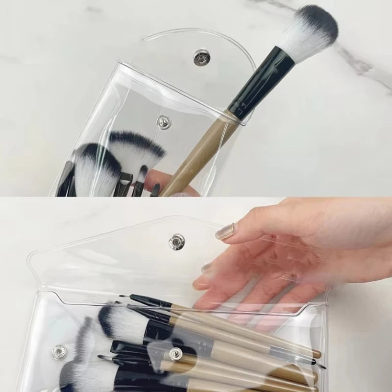 Bolsa de Cosméticos Transparente – Organizador Portátil de Maquillaje 💄