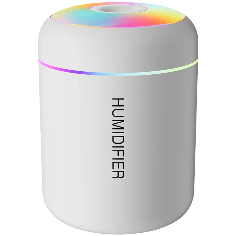 Humidificador Mini USB 180ml – Difusor de Aceites Esenciales y Aromaterapia para Auto, Hogar y Oficina
