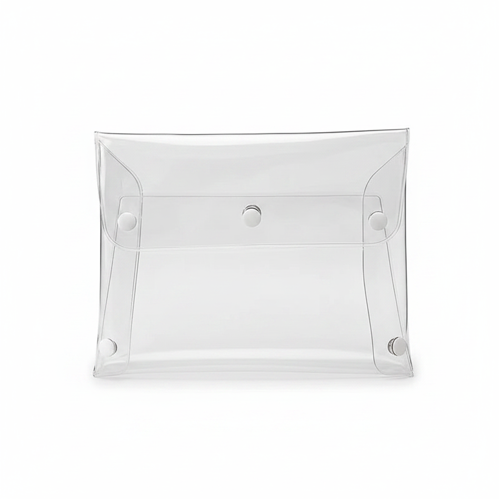 Bolsa de cosméticos transparente