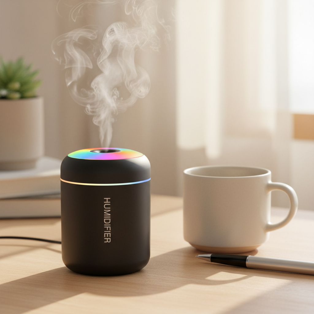 Humidificador en escala real